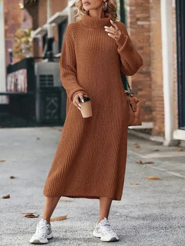 Tess - Robe en maille confortable et tendance