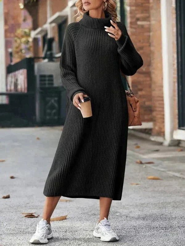 Tess - Robe en maille confortable et tendance