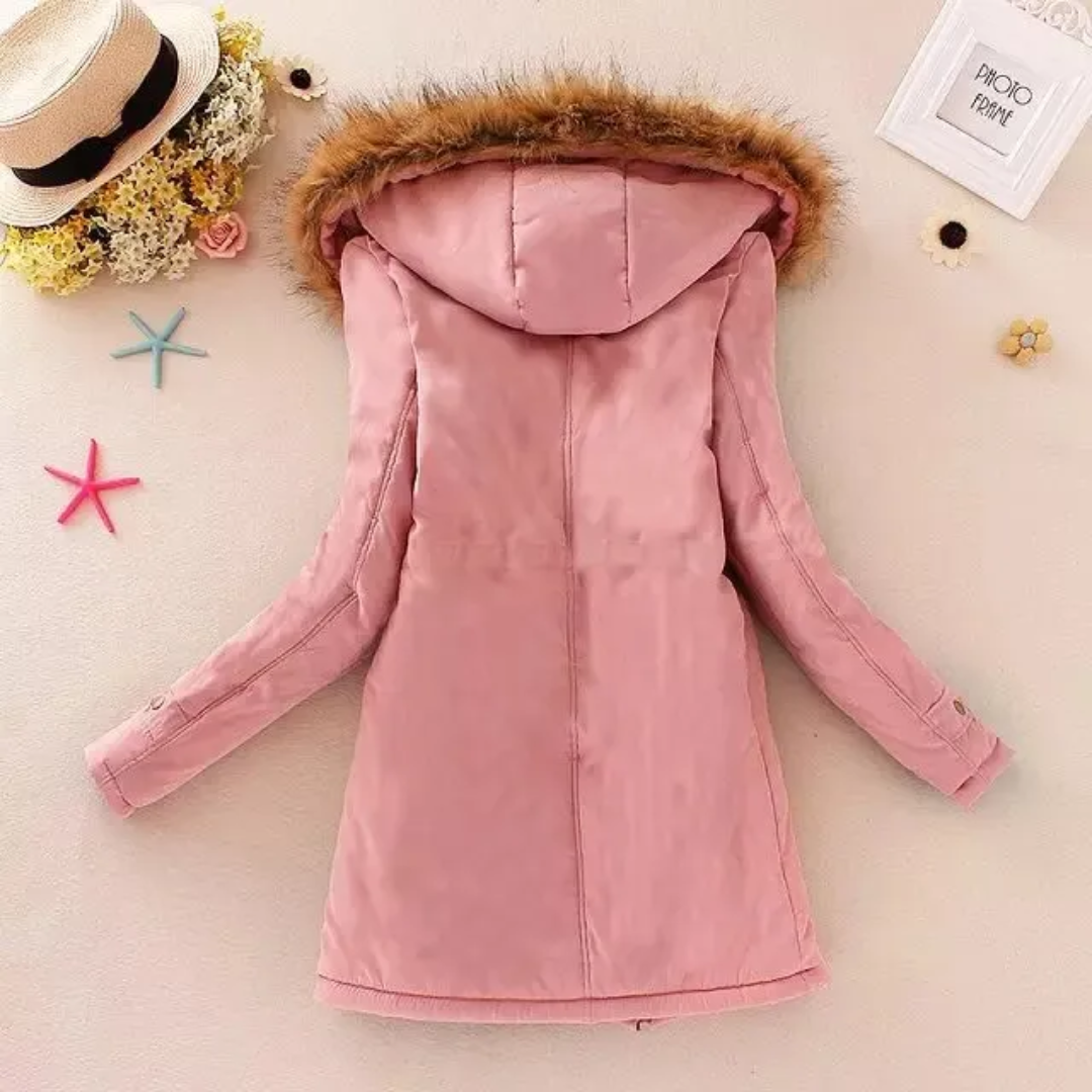 Parka à capuche coupe slim Sophia - Confortable et stylée