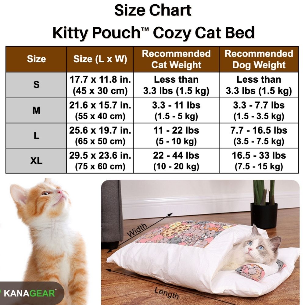 Lit douillet pour chats "Kitty Pouch" - Confort et protection