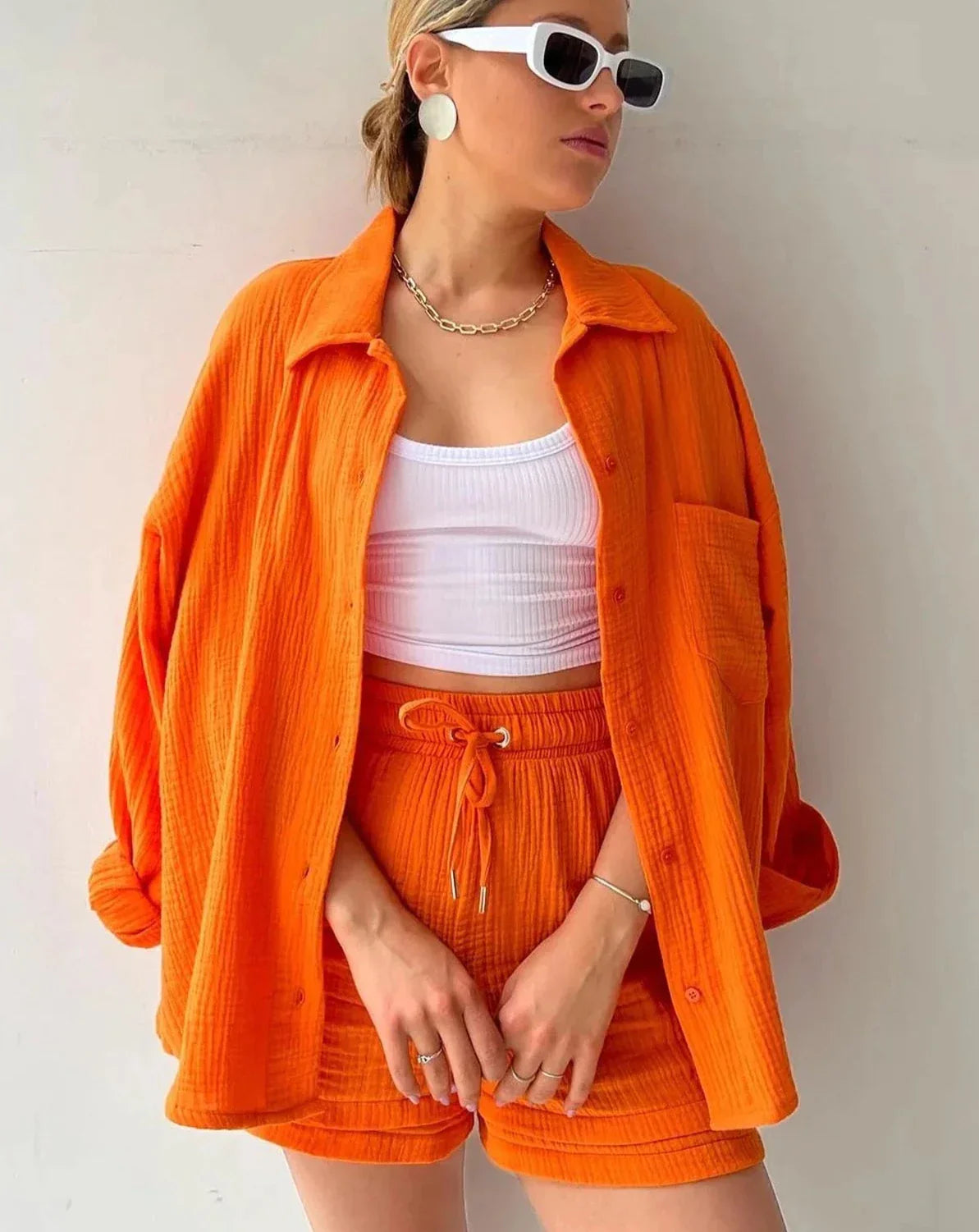 Anaïs - Mode Festival Femme - Ensemble en Coton Stylé pour Festivals