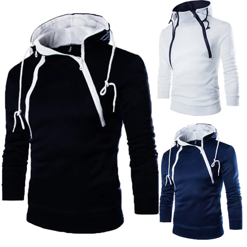 Tom Sweatshirt Hoodie - Pull confortable à col haut