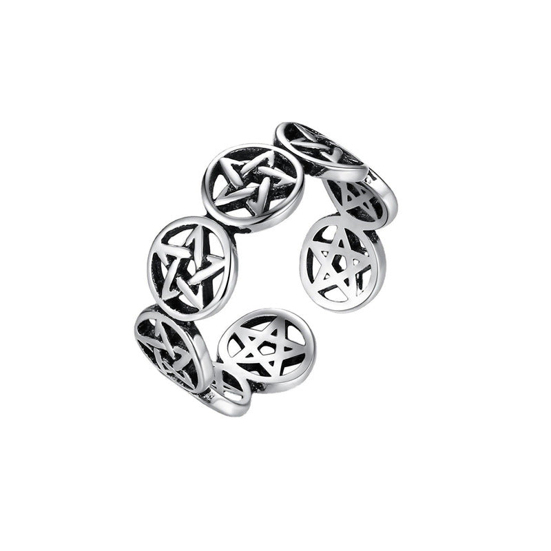 Bague pentagramme tibétain - Une bague symbolique et élégante