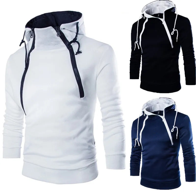 Tom Sweatshirt Hoodie - Pull confortable à col haut