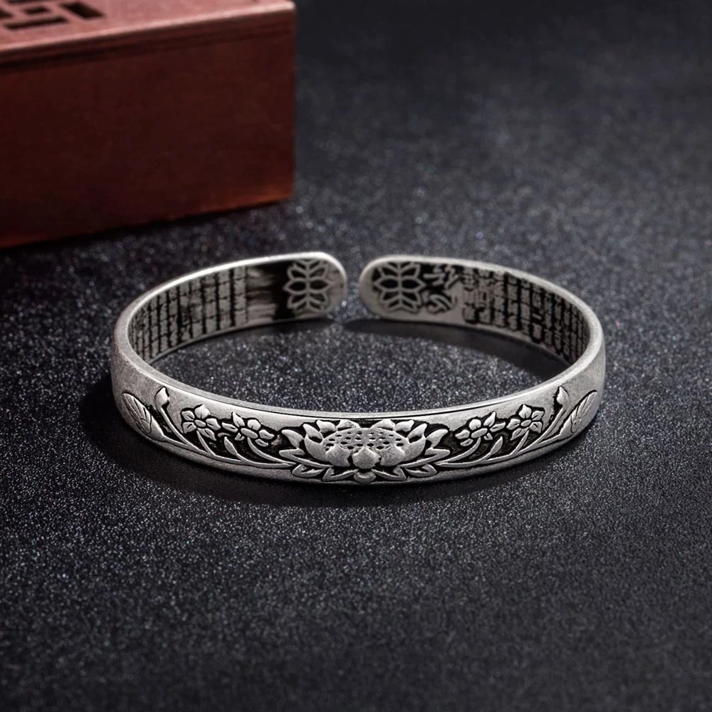 Linde - Bracelet Lotus Sérénité Argent