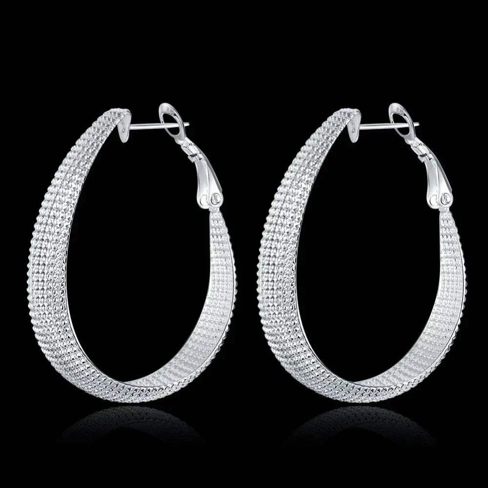 Fenna - boucles d'oreilles en argent fine Europe pour chaque occasion