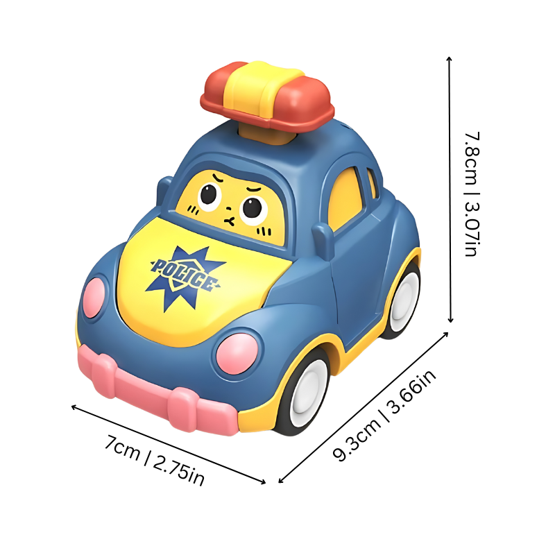 Voitures Jouets Autopropulsées - TurboKlaxons pour le Plaisir Automobile