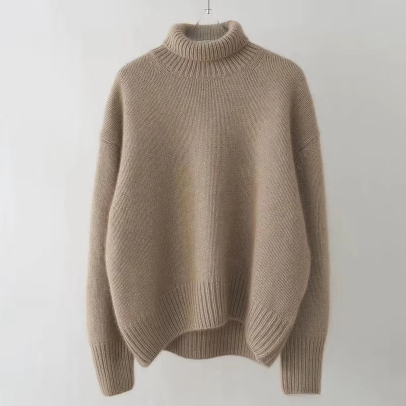 Milensa - Pull à col roulé confortable pour femmes, idéal pour l'automne et l'hiver
