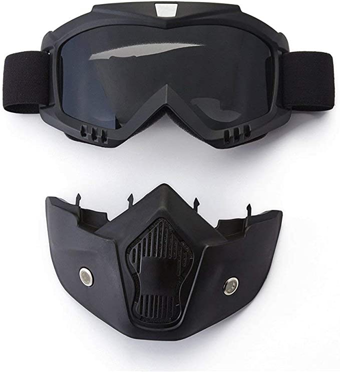 Lunettes de Sport Extérieur et Masque - Coupe-vent pour Moto, Snowboard et Protection UV