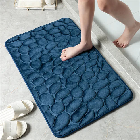 Tapis de Bain Douillet - Tapis de Salle de Bain Doux et Absorbant pour un Confort Supplémentaire