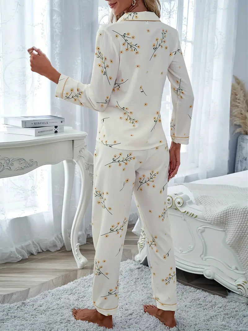 Leonie - Ensemble de Pyjama de Luxe pour Femmes Design Intemporel pour un Confort Optimal