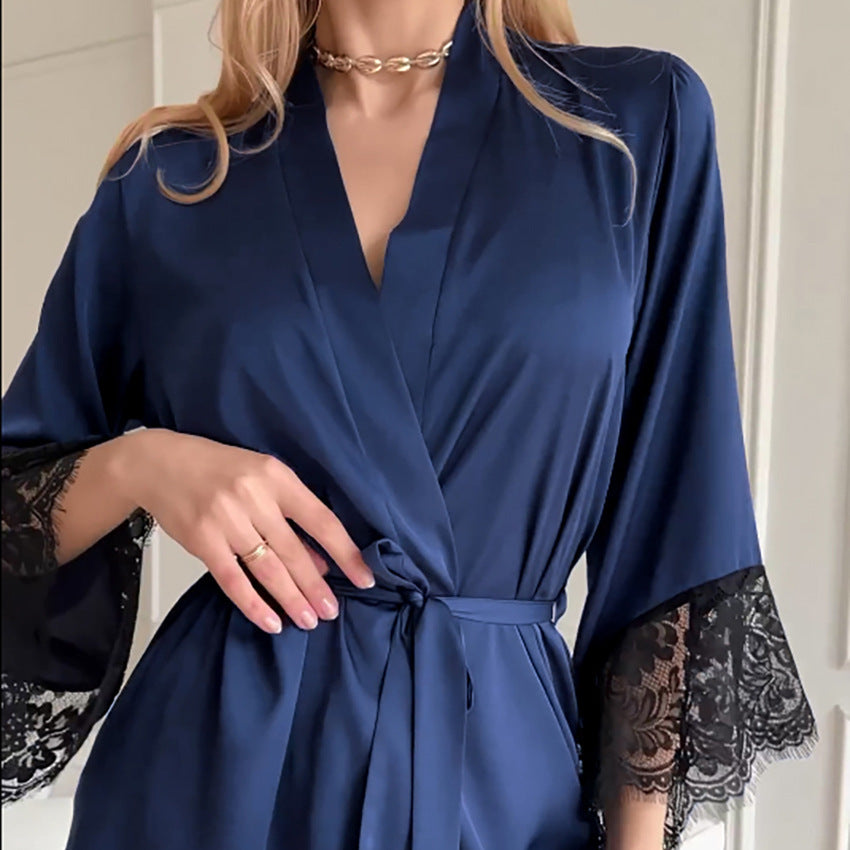 Celine - Ensemble de Pyjama en Satin Doux pour un Confort Nocturne Luxe