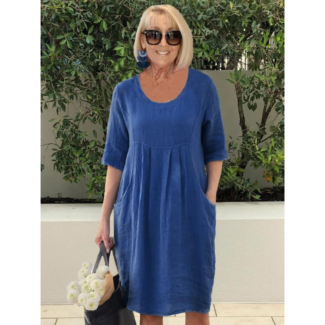 Ayra - Robe oversize élégante avec poches
