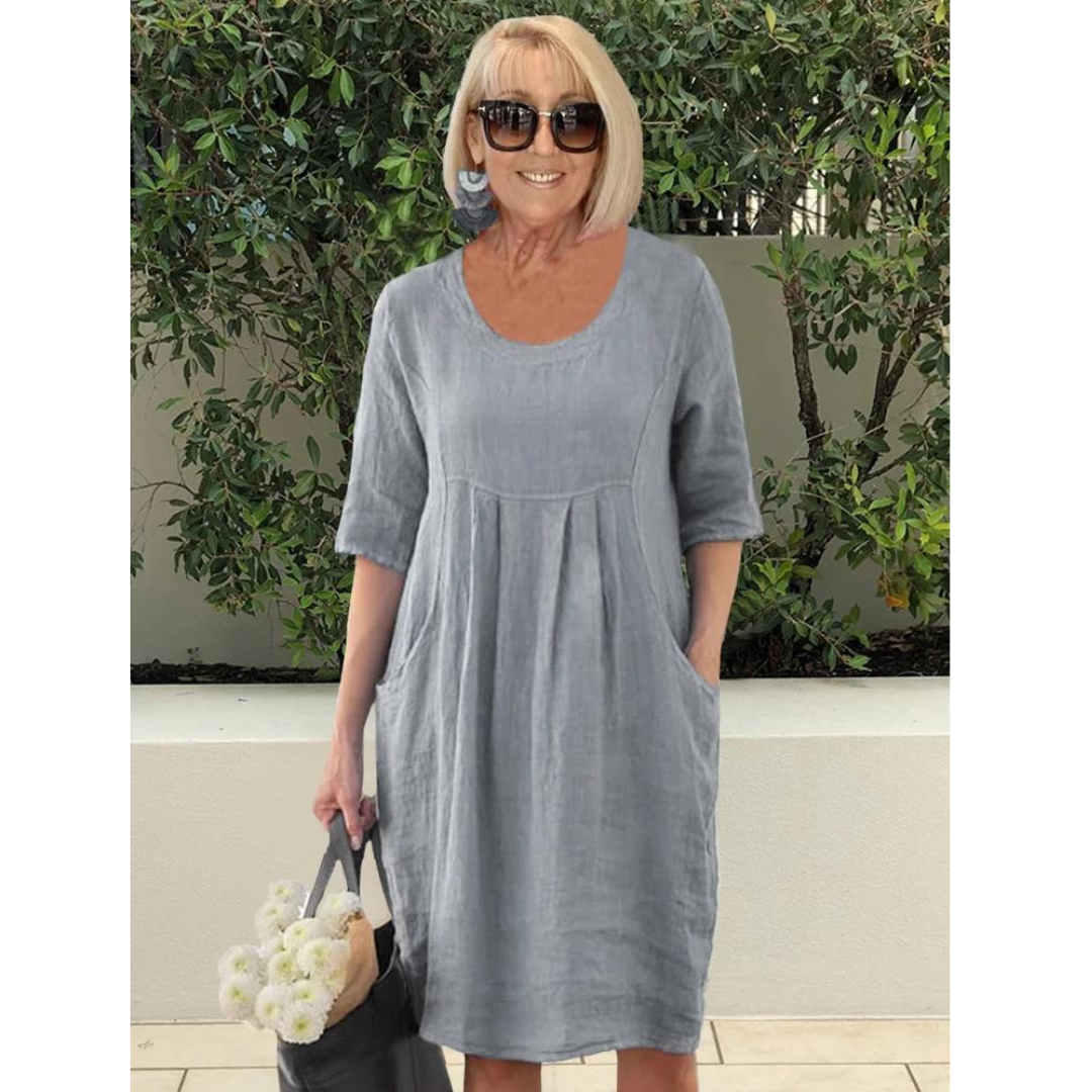 Ayra - Robe oversize élégante avec poches