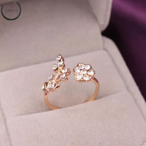 Bague Wish Flower - Avec un joli motif de fleur