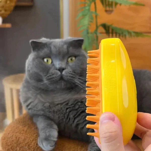 Brosse vapeur pour chats - Pour un pelage brillant