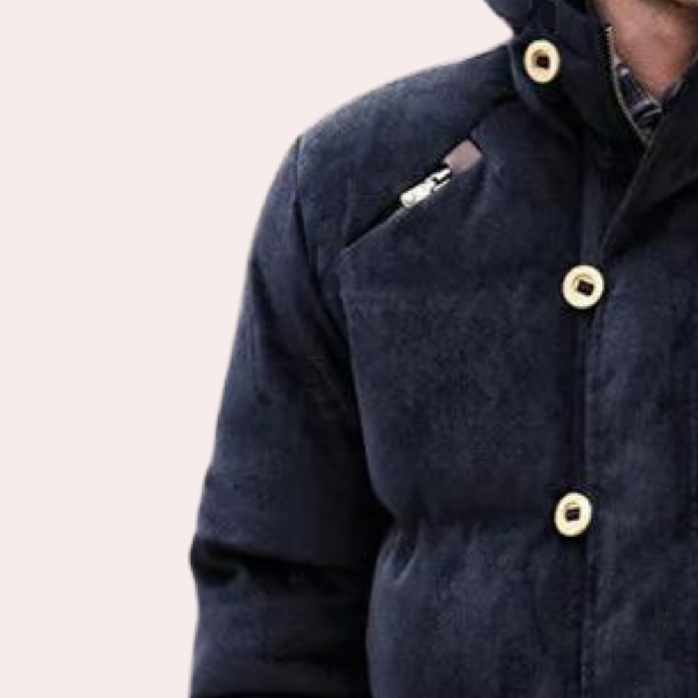 Damian - Manteau à Capuche de Luxe pour Hommes