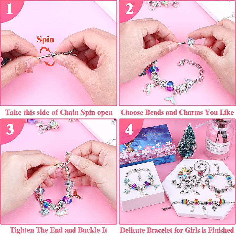 Kit de Création de Bracelets – Crystal Creations pour des Accessoires Uniques