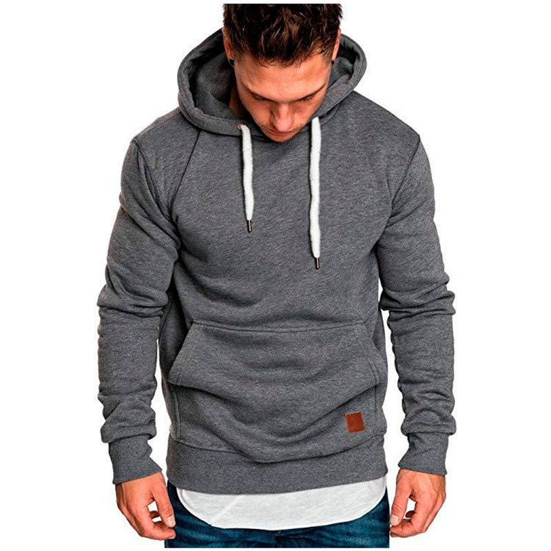 Sweat à capuche Sam Casual pour homme – Pratique avec poche kangourou