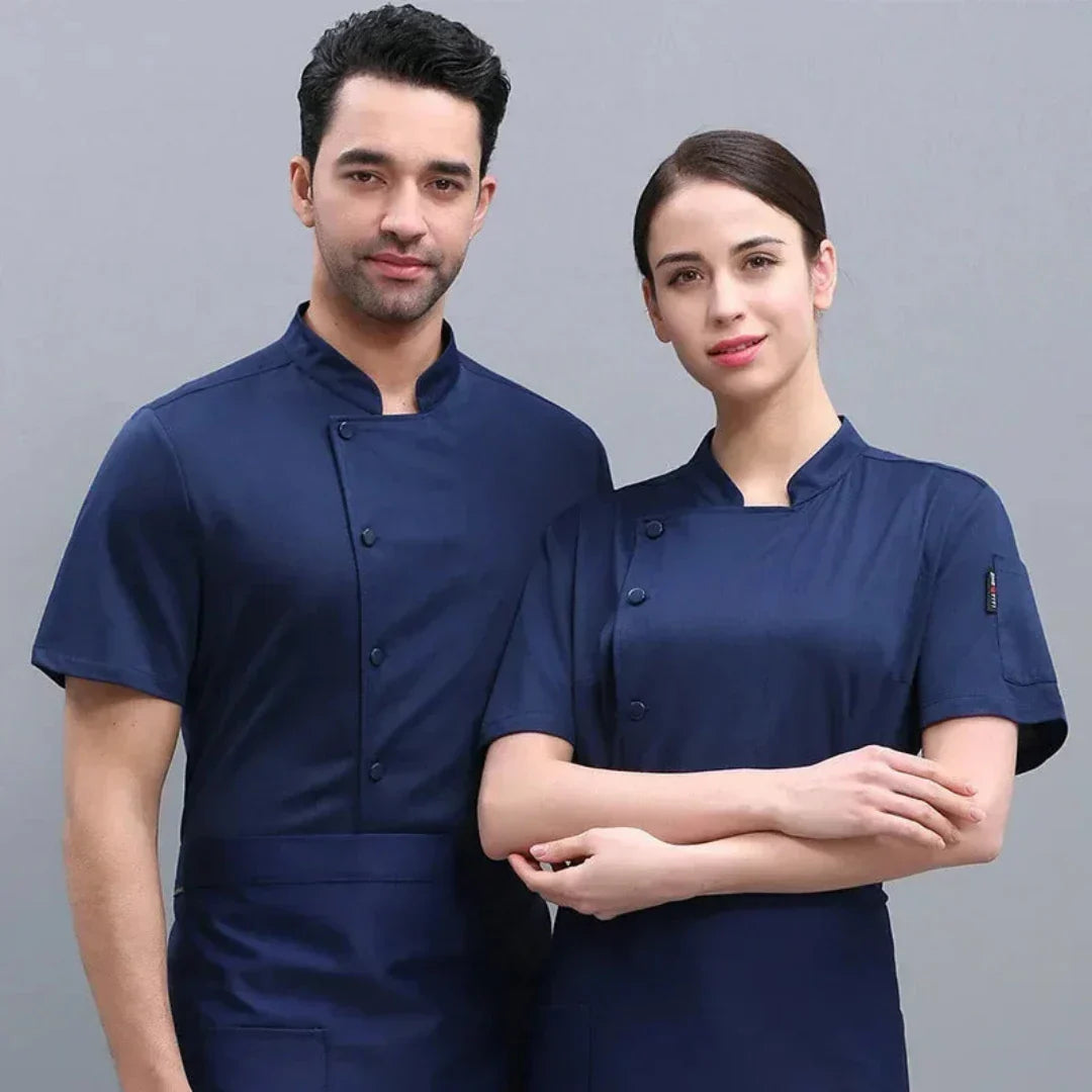 Sophie - Uniform Culinaire Unisexe - Confort et Élégance