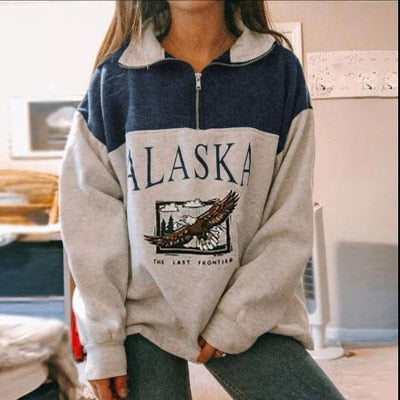 Jade Oversized Alaska Hoodie - Chaud et confortable pour les jours froids