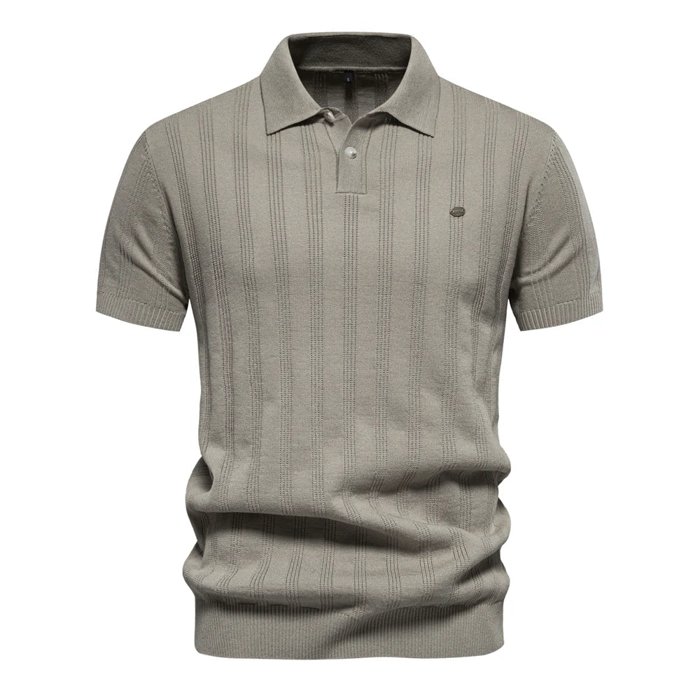 Léon - Polo Élégant pour Homme avec Style Raffiné