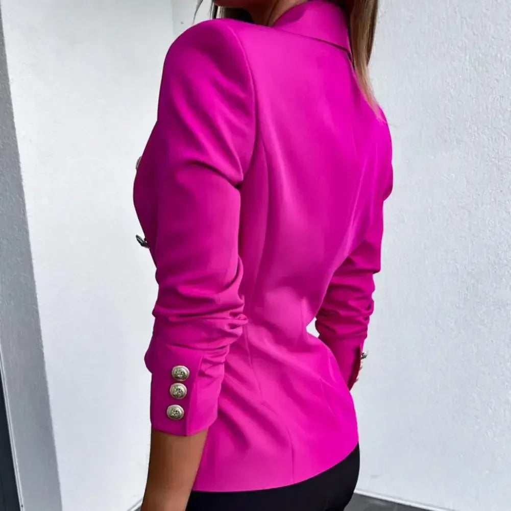 Kay - Blazer pour femme avec bouton en métal