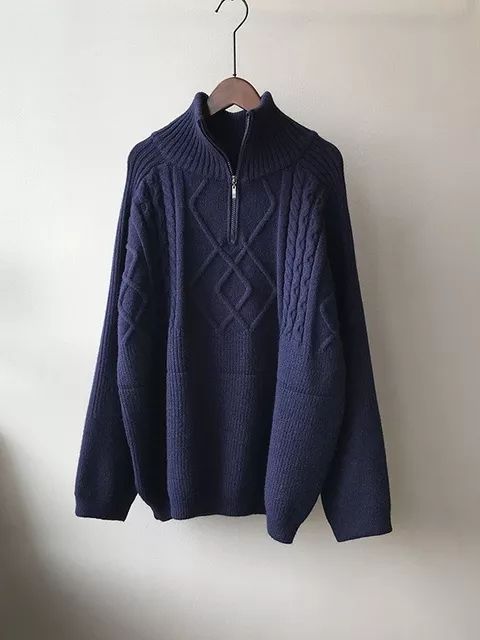 Lotte Sweater - Pull en laine chaude avec modèle surdimensionné