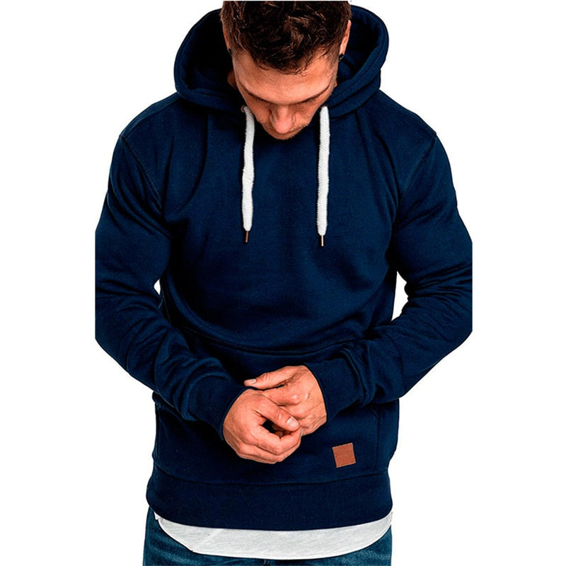 Sweat à capuche Sam Casual pour homme – Pratique avec poche kangourou