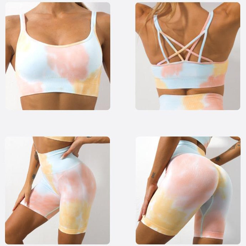 Dana Sport Set (Short) - Un ensemble d'entraînement unique en forme de cravate !