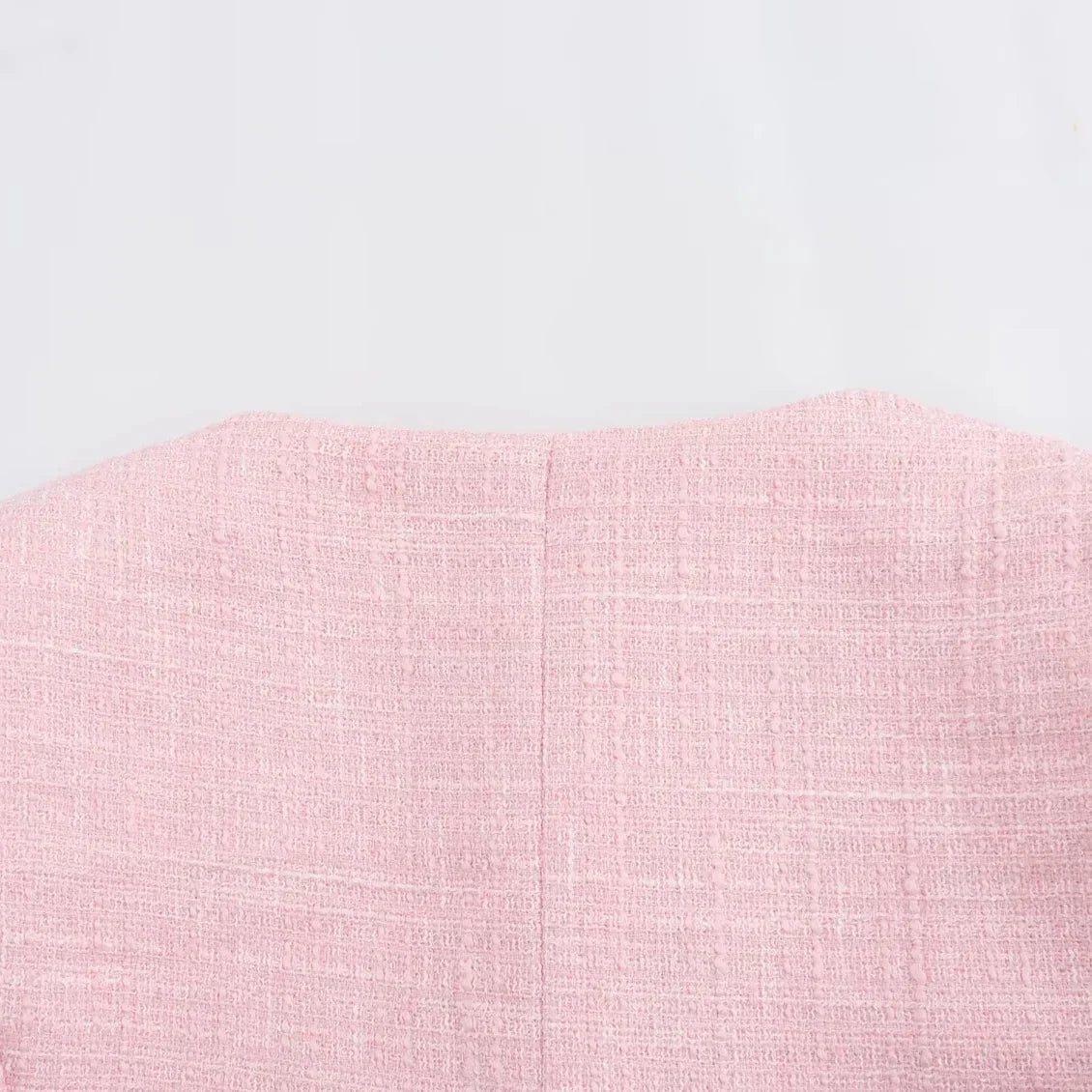 Emma - Blazer en Coton Rose pour Femmes