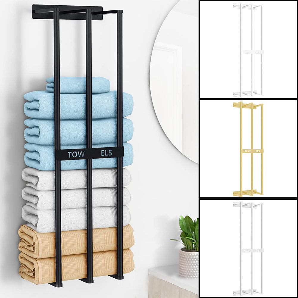 LuxeRack - Porte-serviettes Élégant - Design Pratique et Élégant