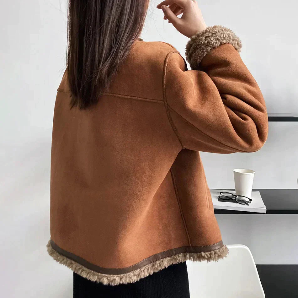 Nordiva - Veste sherpa stylée