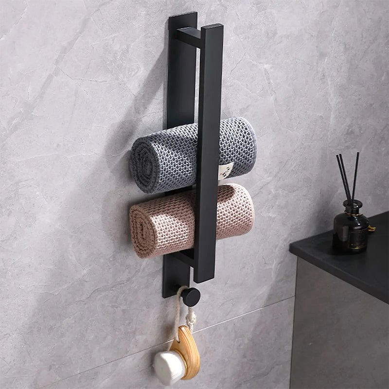 StickRack - Porte-serviettes Auto-adhésif - Sans Perçage et Compact pour Salles de Bain