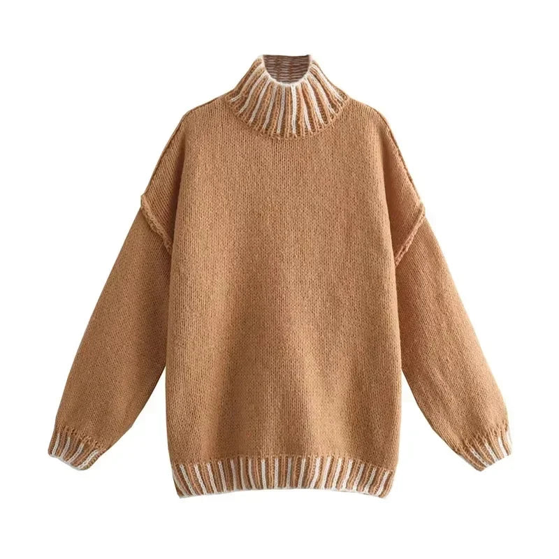 Daisy Knitted Sweater - Loose & Comfortable