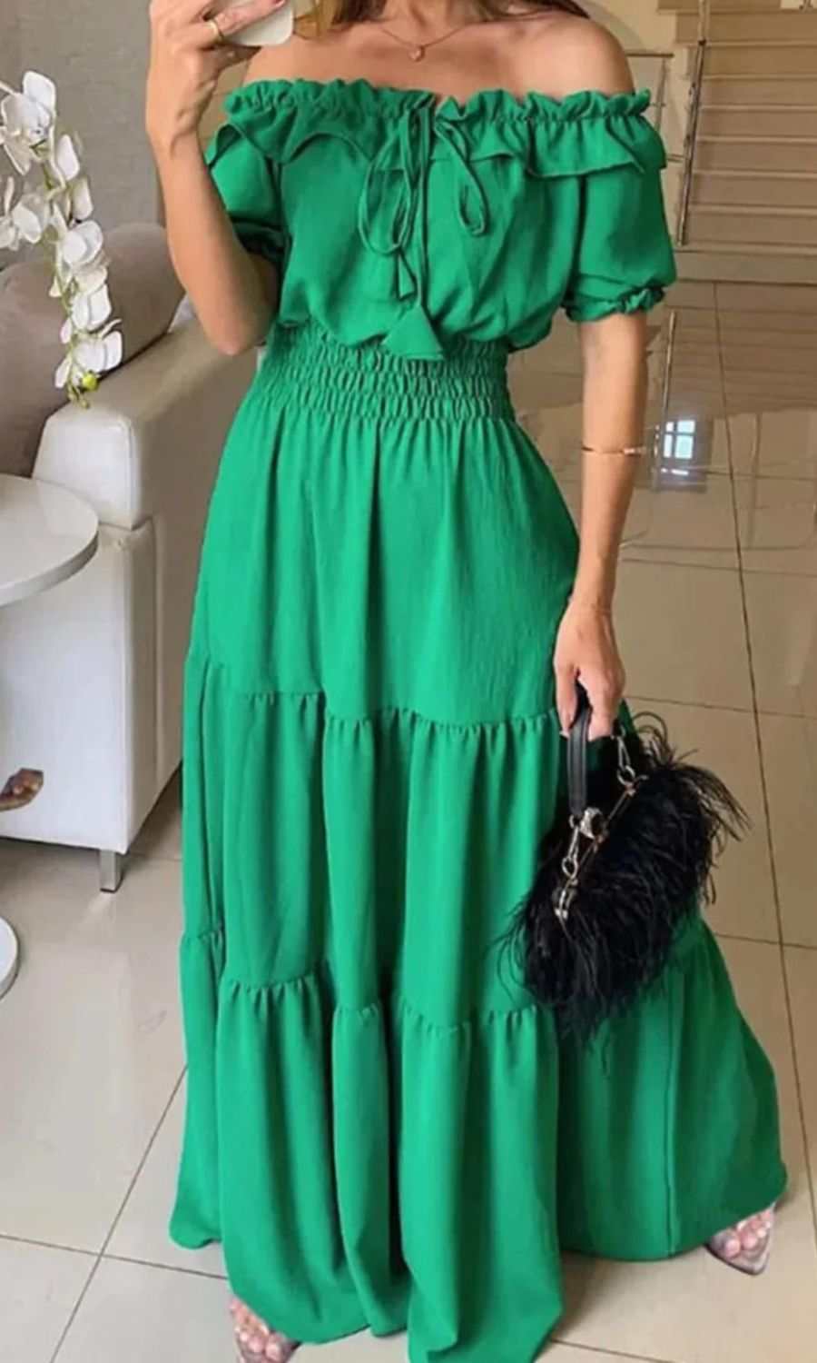 Isabel - Robe d'été avec taille élastique