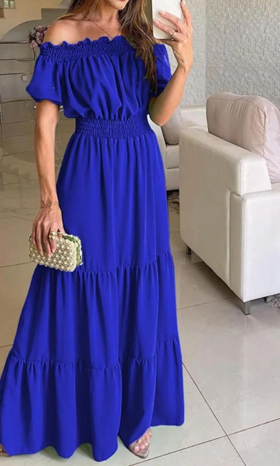 Isabel - Robe d'été avec taille élastique