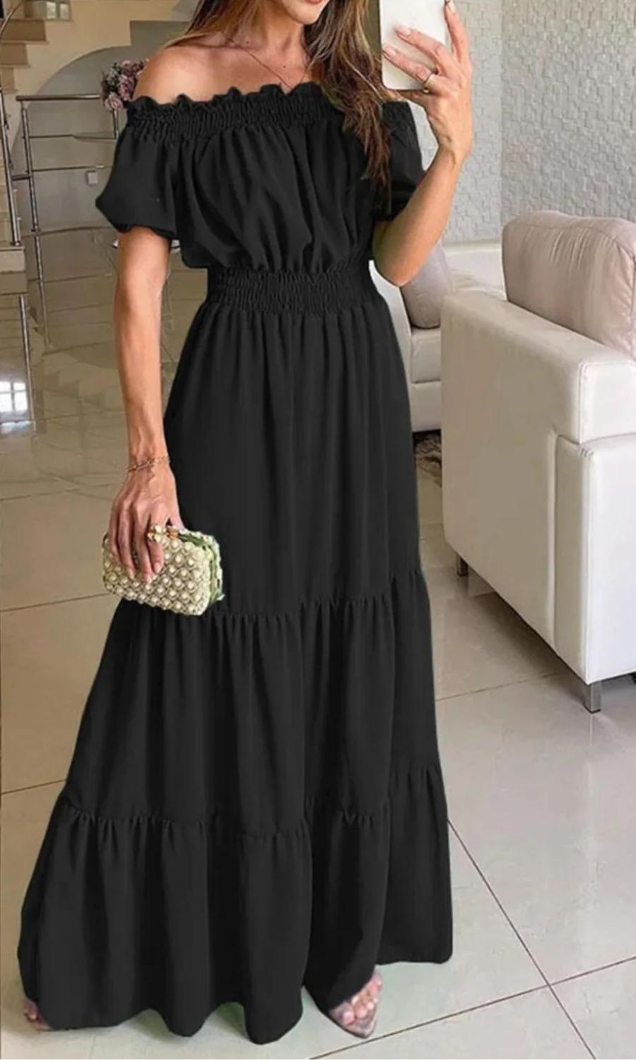 Isabel - Robe d'été avec taille élastique