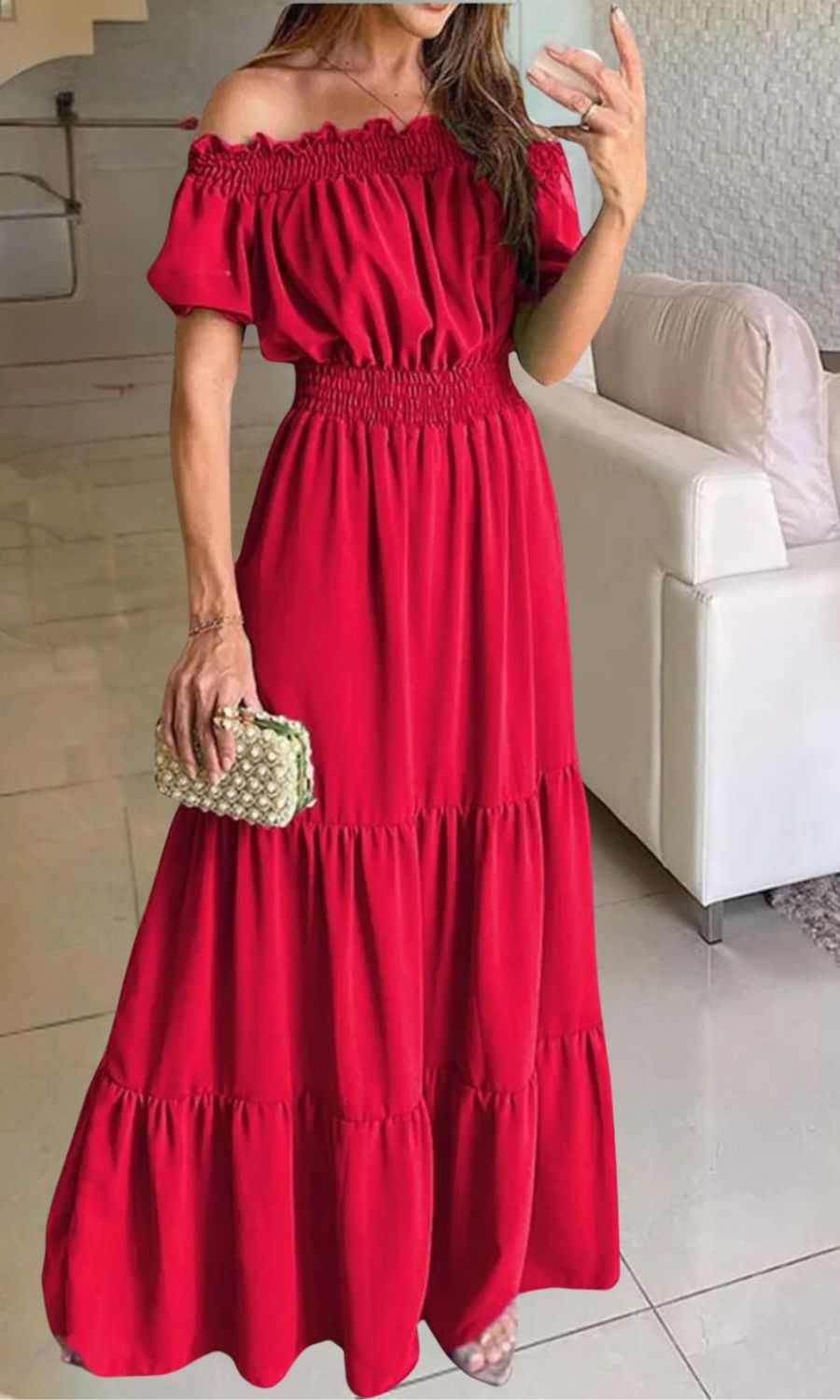Isabel - Robe d'été avec taille élastique