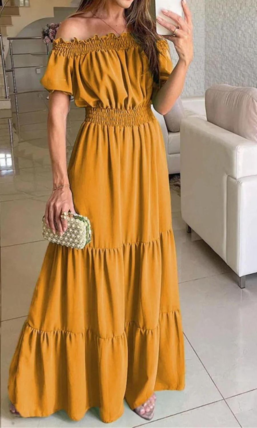 Isabel - Robe d'été avec taille élastique