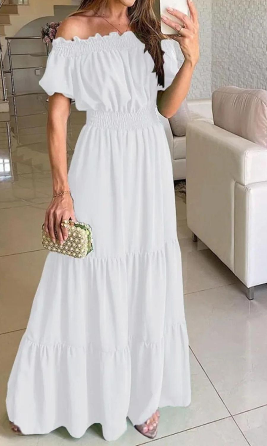 Isabel - Robe d'été avec taille élastique