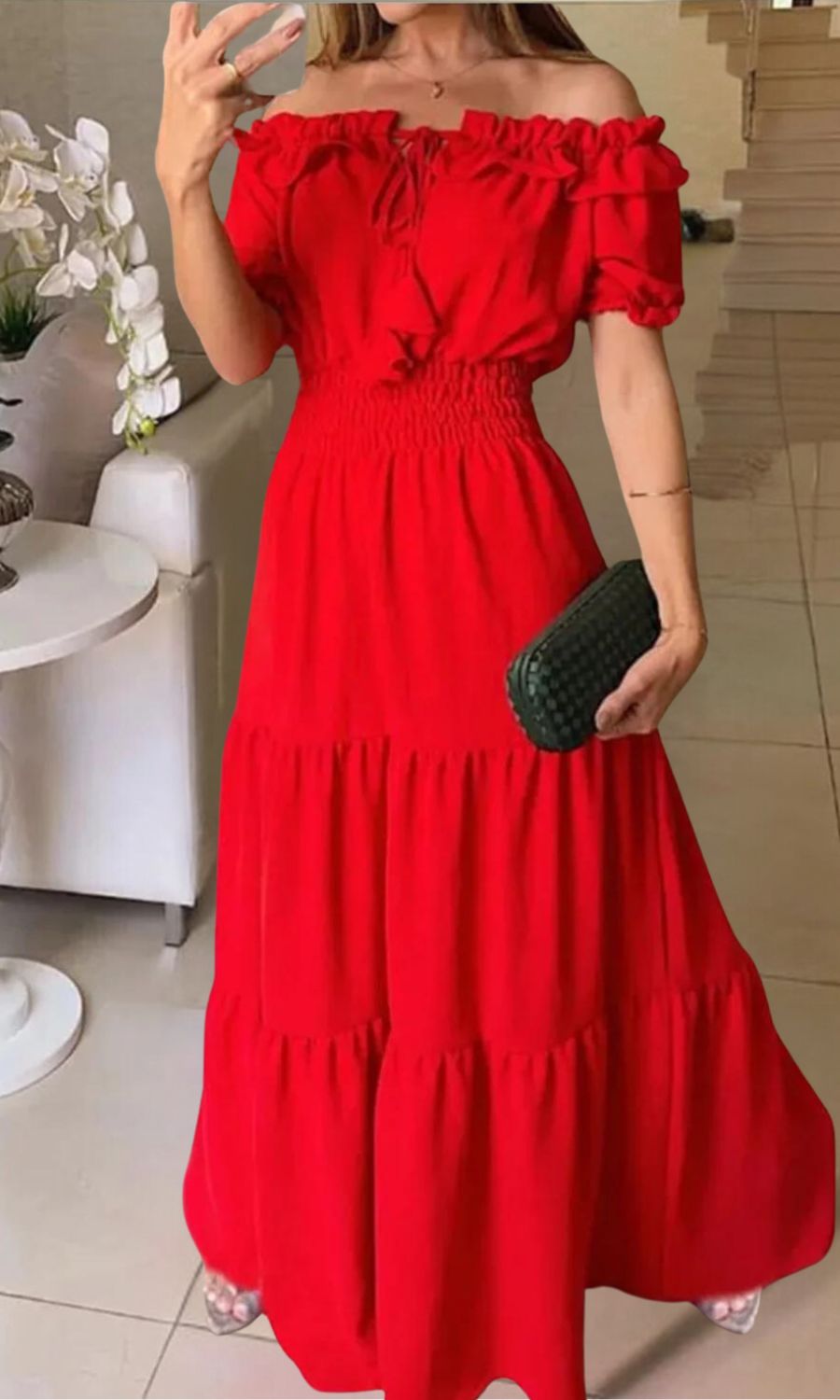 Isabel - Robe d'été avec taille élastique