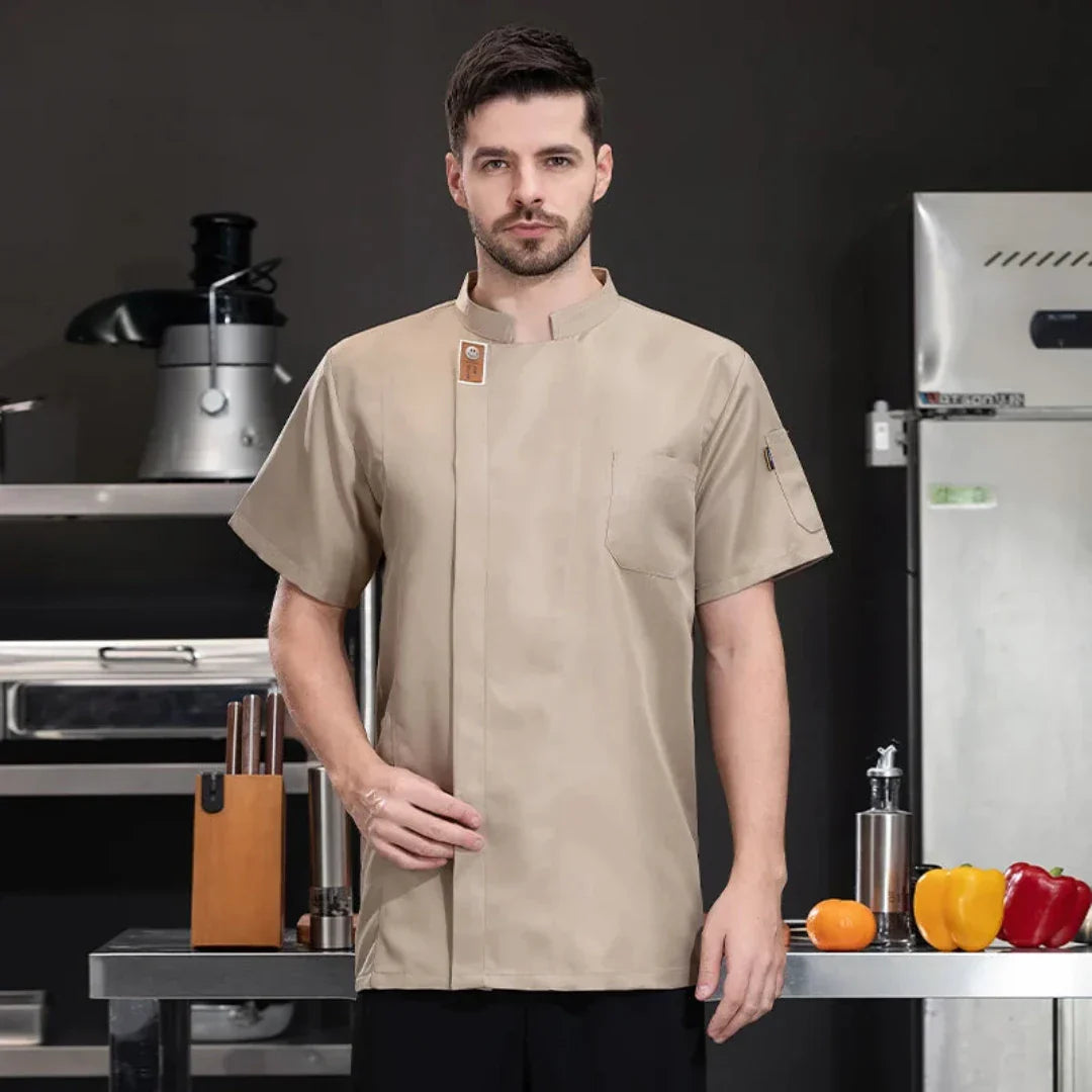 Emanuel - Uniform Culinaire Confortable pour Homme - Vêtement de Travail