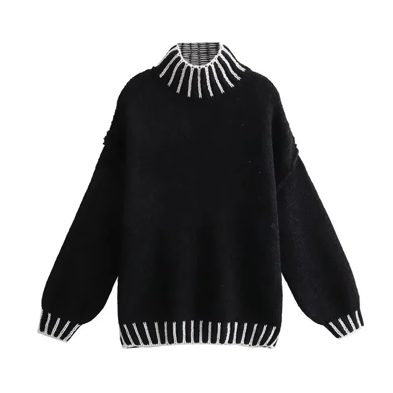 Daisy Knitted Sweater - Loose & Comfortable