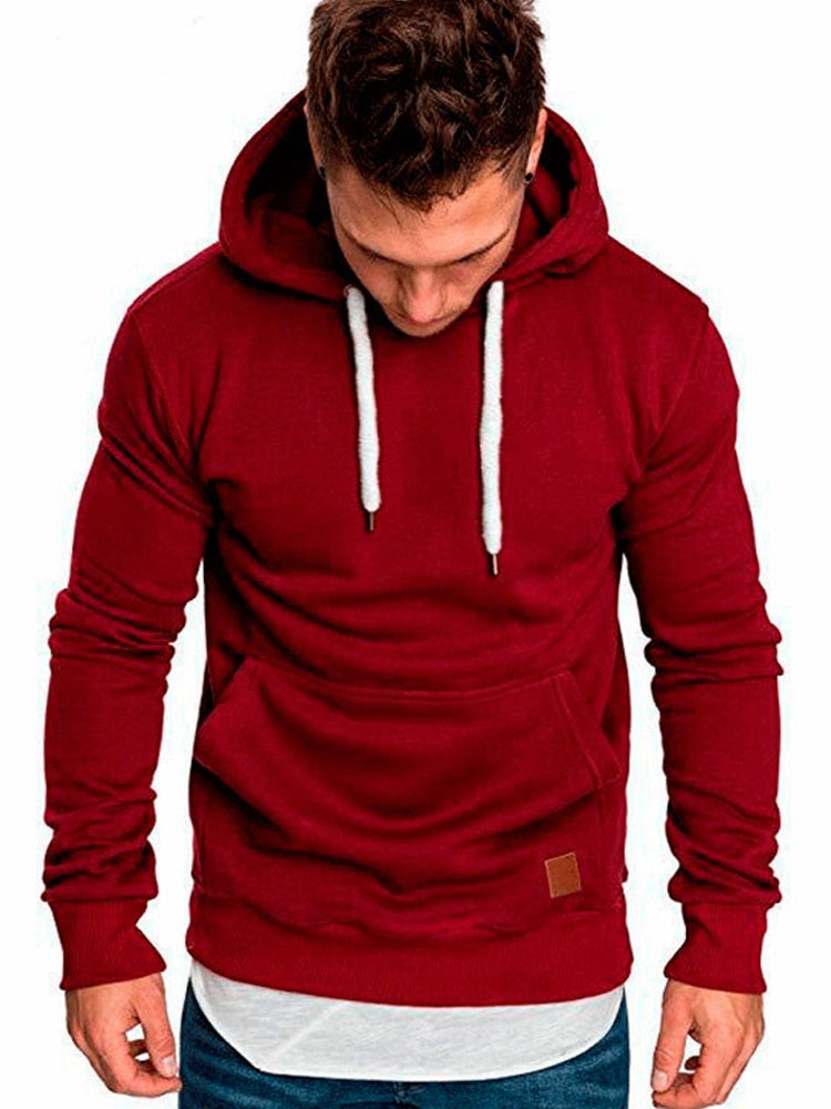 Sweat à capuche Sam Casual pour homme – Pratique avec poche kangourou