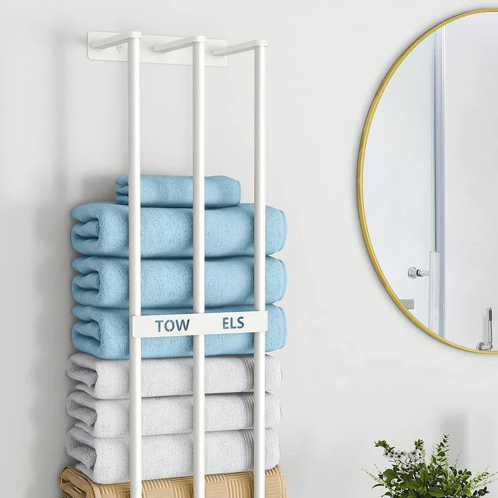 LuxeRack - Porte-serviettes Élégant - Design Pratique et Élégant