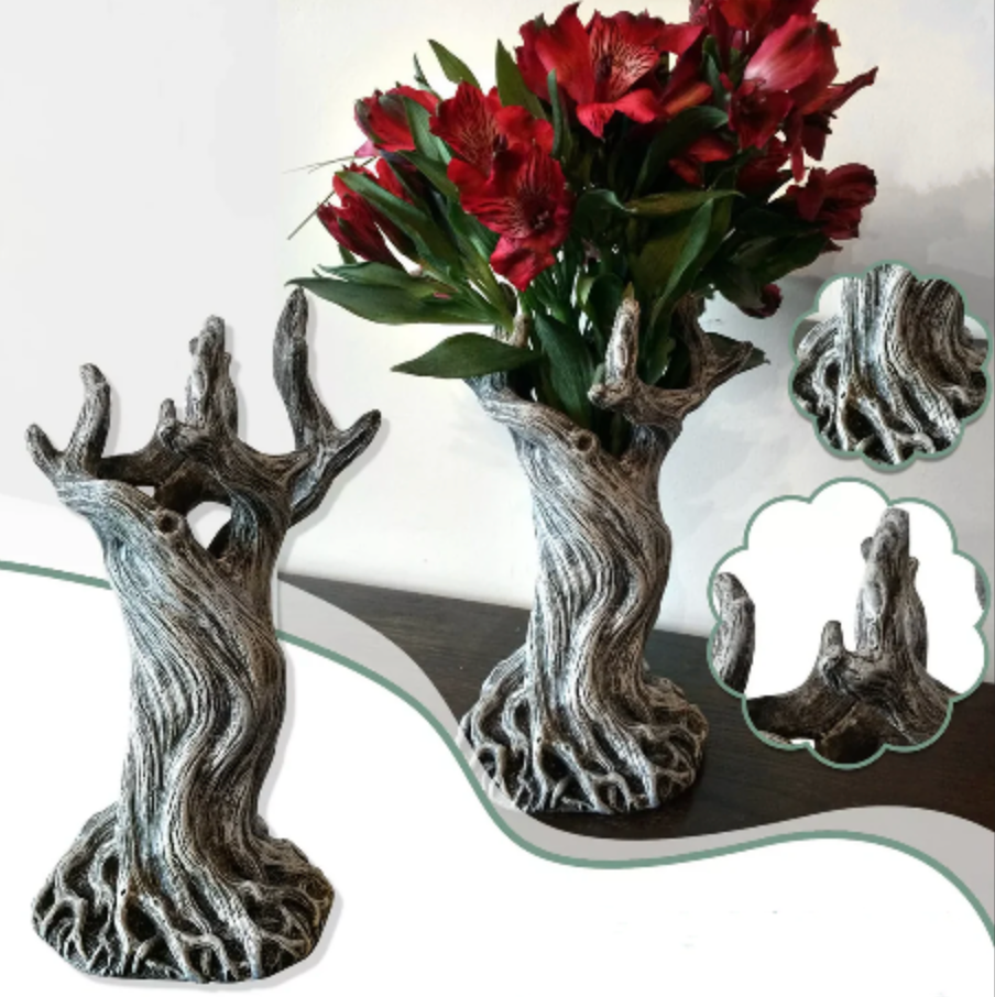 Vase MysticForest - Design Fait Main - Inspiration Forêt Mystique