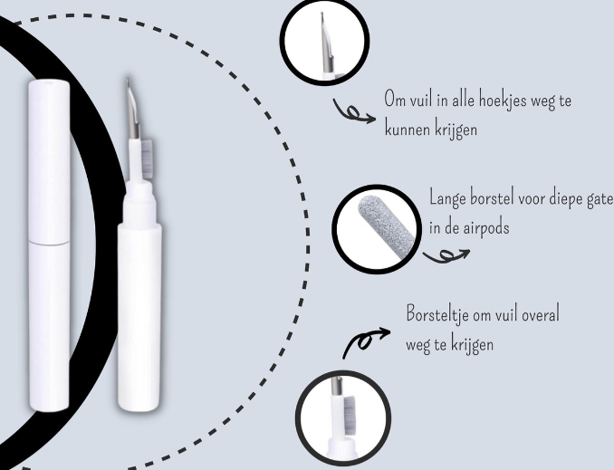 Kit de Nettoyage pour Écouteurs – Assurez des Écouteurs Propres et Sains