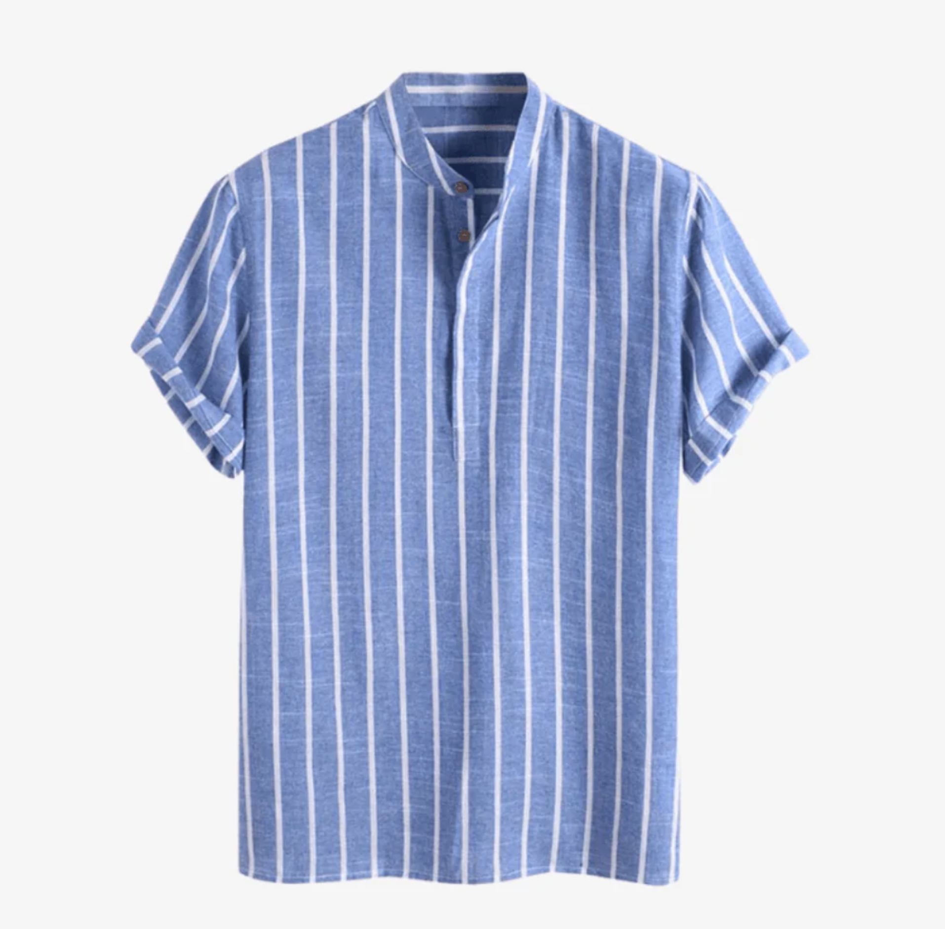 Étienne - Chemise Polo Rayée pour une Élégance Décontractée