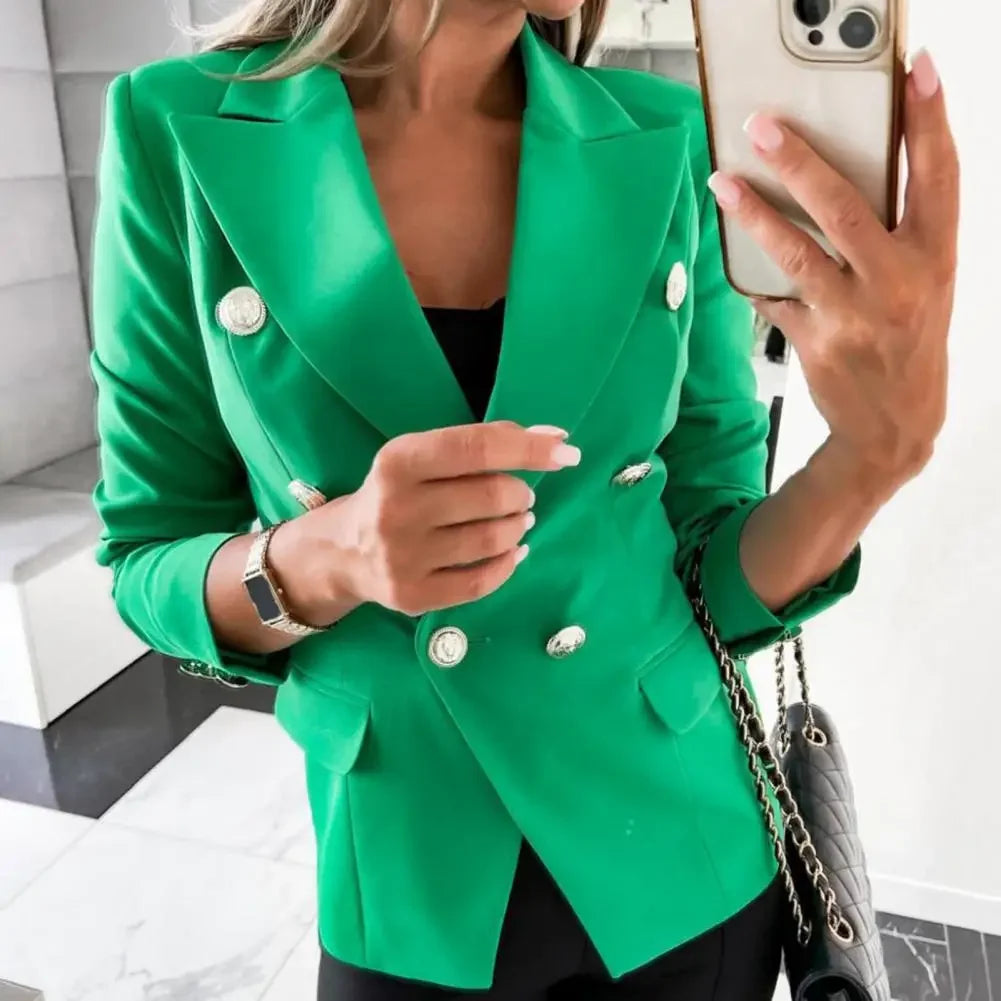 Kay - Blazer pour femme avec bouton en métal